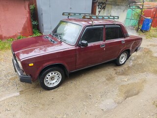 2006 Lada (ВАЗ) 2107, пурпурный, 100000 рублей, вид 5