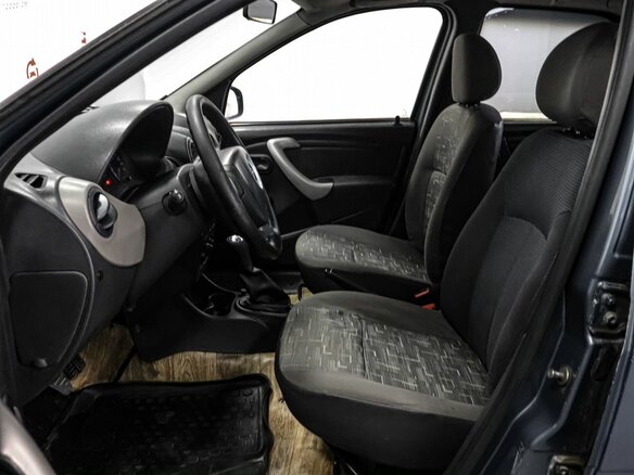 2012 Renault Logan I Рестайлинг, синий, 299000 рублей - вид 7