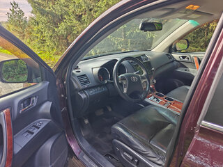 2012 Toyota Highlander II (XU40) Рестайлинг, пурпурный, 2150000 рублей, вид 3