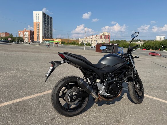 2017 Suzuki SV 650, чёрный - вид 3