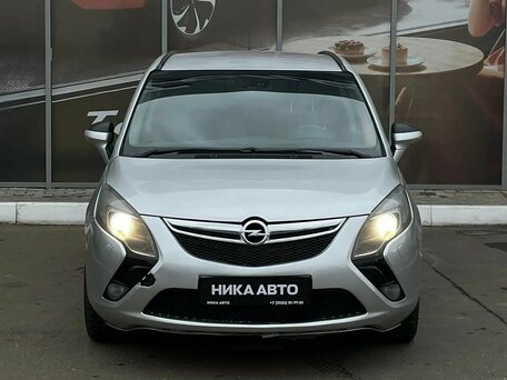 2013 Opel Zafira C, серебристый, 750000 рублей, вид 2