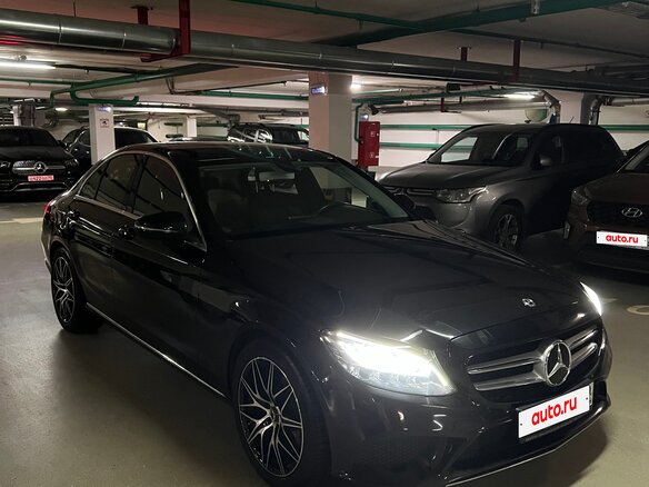 2019 Mercedes-Benz C-Класс 180 IV (W205) Рестайлинг, чёрный, 2900000 рублей - вид 5