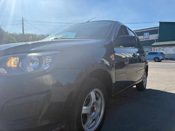 2013 Lada (ВАЗ) Kalina II, синий, 335000 рублей - вид 9
