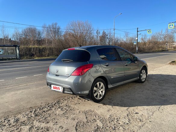 2008 Peugeot 308 I, серый, 580000 рублей - вид 1