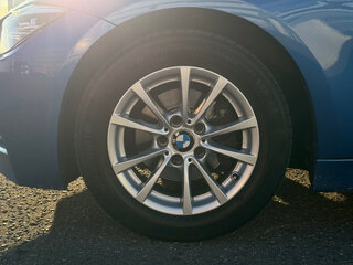 2016 BMW 3 серии 320i xDrive VI (F3x) Рестайлинг, синий, 2490000 рублей, вид 5