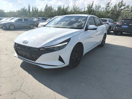 2023 Hyundai Elantra VII (CN7), белый, 1610000 рублей, вид 2