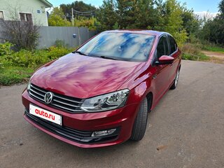 2019 Volkswagen Polo V Рестайлинг, пурпурный, 1390000 рублей, вид 1