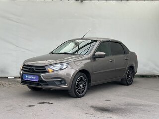 2020 Lada (ВАЗ) Granta I Рестайлинг, коричневый, 710000 рублей, вид 1
