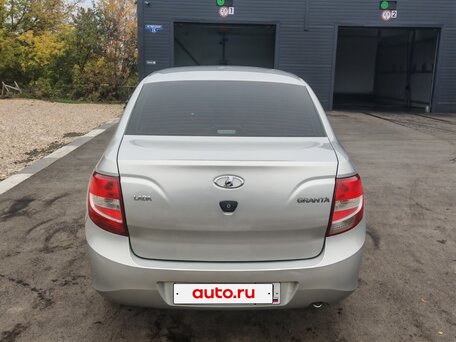 2016 Lada (ВАЗ) Granta I, серебристый, 345000 рублей, вид 5