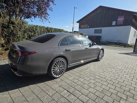 2026 Mercedes-Benz S-Класс 450 d Long 4MATIC VII (W223) Рестайлинг, серый, 26500000 рублей, вид 4