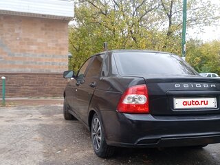 2008 Lada (ВАЗ) Priora I, чёрный, 170000 рублей, вид 4