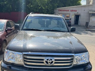 2005 Toyota Land Cruiser 100 Series Рестайлинг 1, чёрный, 1850000 рублей, вид 2