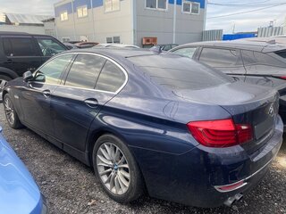 2016 BMW 5 серии 530d xDrive VI (F10/F11/F07) Рестайлинг, синий, 2090000 рублей, вид 3