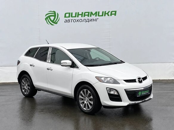 2012 Mazda CX-7 I Рестайлинг, белый, 1010000 рублей - вид 2