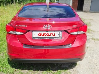 2015 Hyundai Elantra V (MD) Рестайлинг, красный, 1350000 рублей, вид 3