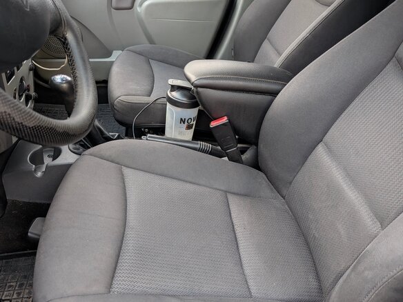 2007 Renault Logan I, серый, 360000 рублей - вид 5