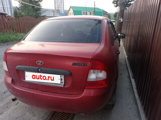 2006 Lada (ВАЗ) Kalina I, красный, 125000 рублей, вид 4
