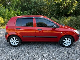 2008 Hyundai Getz I Рестайлинг, красный, 475000 рублей, вид 4