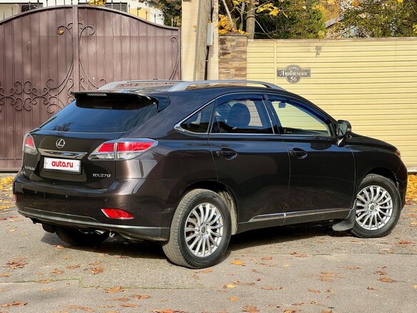 2014 Lexus RX 270 III Рестайлинг, золотистый, 2444000 рублей - вид 7