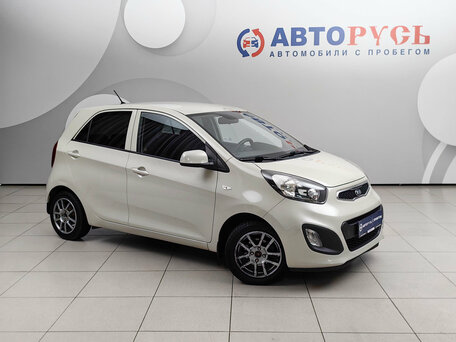 2013 Kia Picanto II, бежевый, 885000 рублей, вид 1
