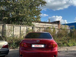 2008 Toyota Corolla AMT X (E140, E150), красный, 475000 рублей, вид 4