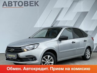 2019 Lada (ВАЗ) Granta I Рестайлинг, серебристый, 535000 рублей, вид 1