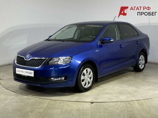 2019 Skoda Rapid I Рестайлинг, синий, 1300000 рублей, вид 1