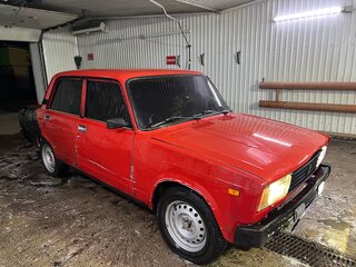1995 Lada (ВАЗ) 2105, красный, 128000 рублей, вид 2