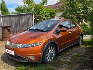 2008 Honda Civic AMT VIII Рестайлинг, оранжевый, 510000 рублей, вид 2