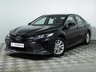 2019 Toyota Camry VIII (XV70), чёрный, 1969700 рублей, вид 1