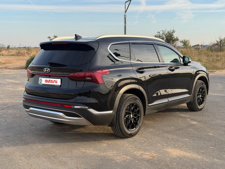 2022 Hyundai Santa Fe IV Рестайлинг, чёрный, 3750000 рублей, вид 4