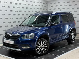 2016 Skoda Yeti I Рестайлинг, синий, 1025000 рублей, вид 1