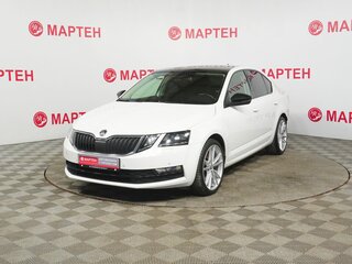 2019 Skoda Octavia III (A7) Рестайлинг, белый, 2080000 рублей, вид 1