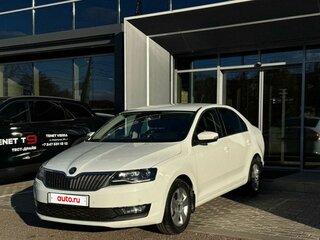 2019 Skoda Rapid I Рестайлинг, белый, 1350000 рублей, вид 1