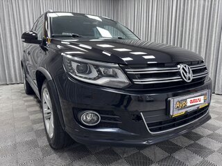 2016 Volkswagen Tiguan I Рестайлинг, чёрный, 1590000 рублей, вид 3