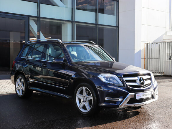 2013 Mercedes-Benz GLK-Класс 250 I (X204) Рестайлинг, синий, 1795000 рублей - вид 2