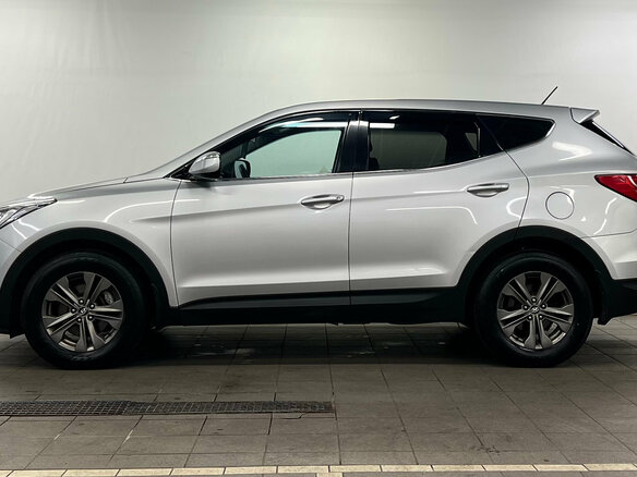2013 Hyundai Santa Fe III, серебристый, 1450000 рублей - вид 3