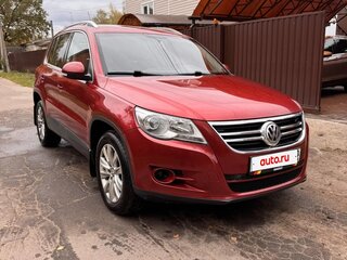 2011 Volkswagen Tiguan I, красный, 1070000 рублей, вид 3