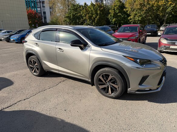 2021 Lexus NX 200 I Рестайлинг, серый, 3750000 рублей - вид 3