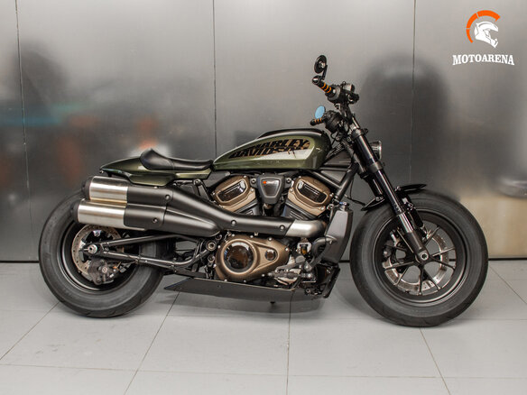 2021 Harley-Davidson Sportster S, зелёный, 1082449 рублей - вид 7