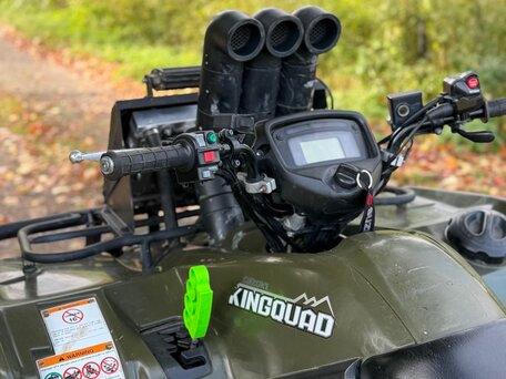 2018 Suzuki KingQuad 500, зелёный, 720000 рублей, вид 5