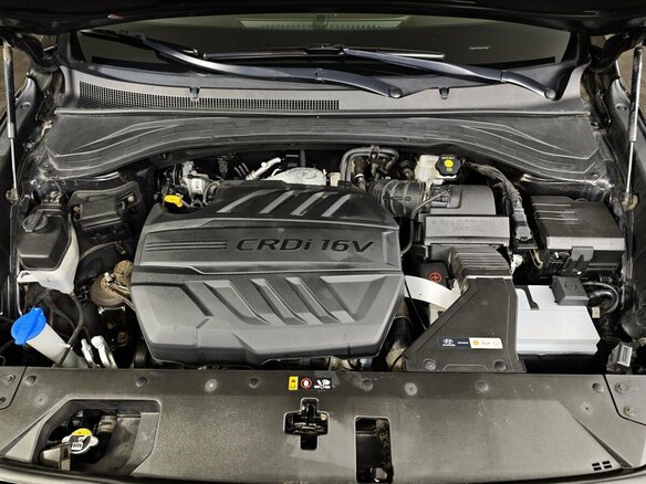 2019 Hyundai Santa Fe IV, чёрный, 3543000 рублей - вид 9
