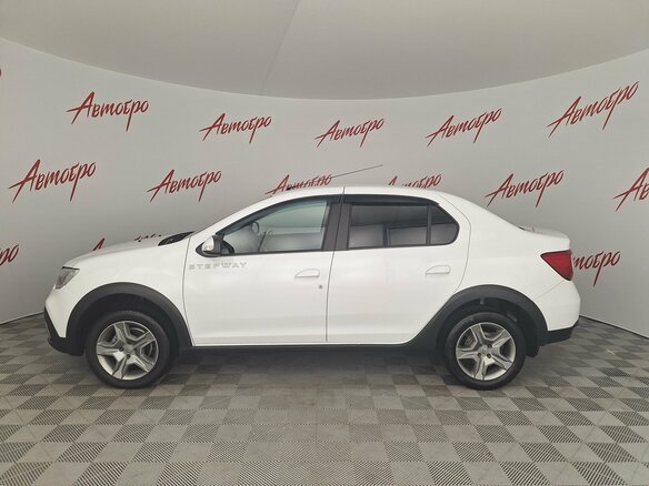 2020 Renault Logan Stepway II Рестайлинг, белый - вид 1