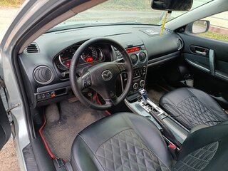 2005 Mazda 6 I (GG) Рестайлинг, серебристый, 580000 рублей, вид 4