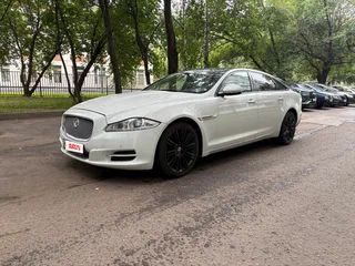 2014 Jaguar XJ Long IV (X351), белый, 1450000 рублей, вид 2