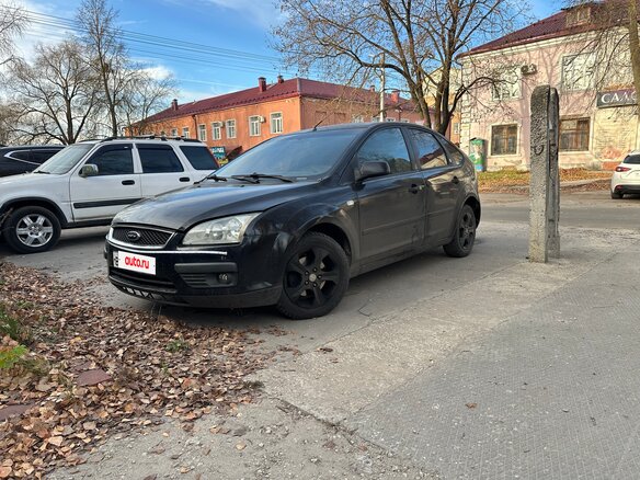 2005 Ford Focus II, чёрный