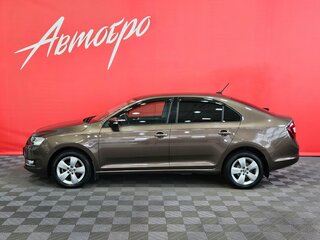 2018 Skoda Rapid I Рестайлинг, коричневый, 1390000 рублей, вид 2