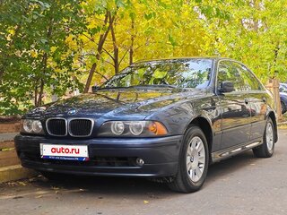2003 BMW 5 серии 525i IV (E39) Рестайлинг, синий, 955000 рублей, вид 1