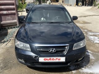 2007 Hyundai Sonata V (NF), синий, 580000 рублей, вид 2