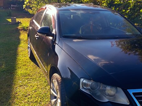 2007 Volkswagen Passat B6, чёрный, 680000 рублей, вид 3